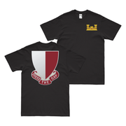 Double-Sided 115th Engineer Battalion T-Shirt Tactically Acquired Black Small 