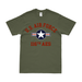 U.S. Air Force 116th AES T-Shirt Tactically Acquired Military Green Small 