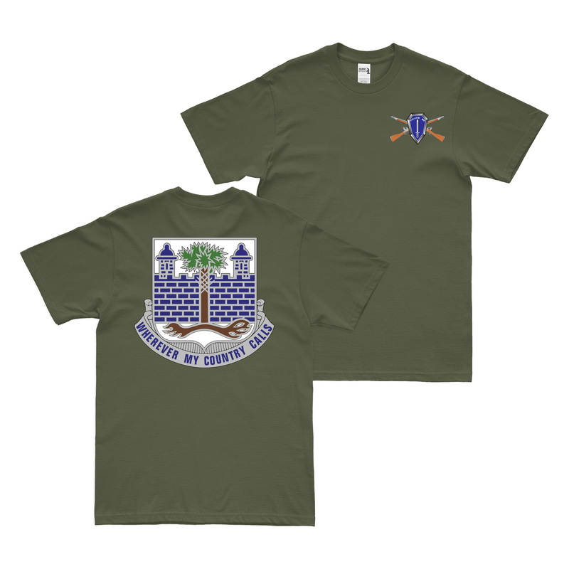Double-Sided 118th Infantry Regiment T-Shirt