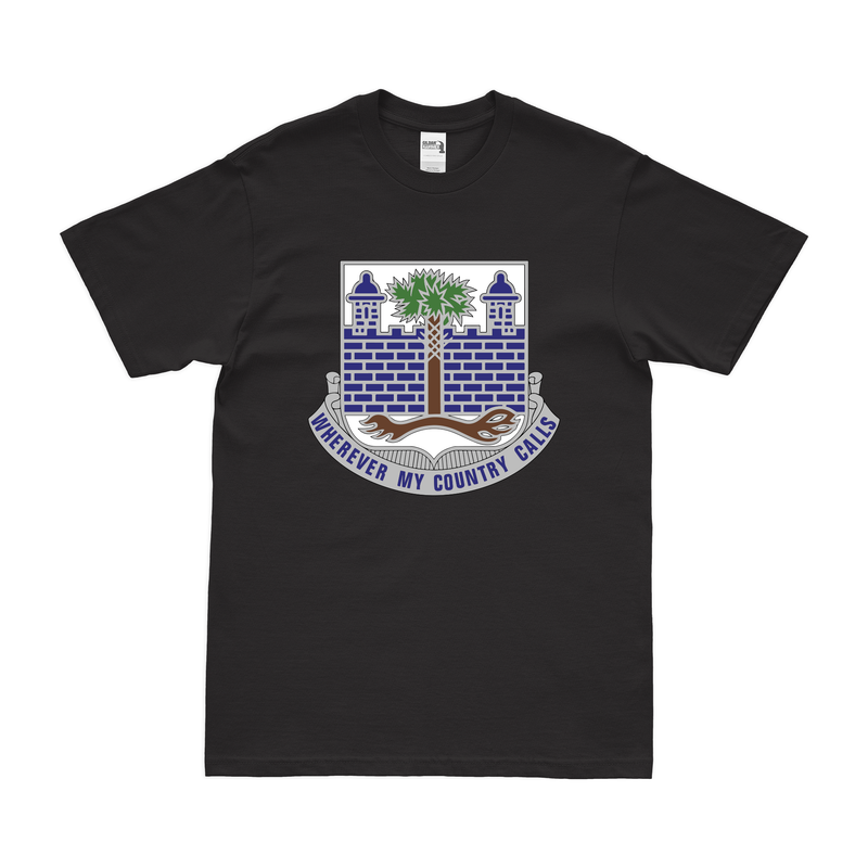 U.S. Army 118th Infantry Regiment Unit Logo Emblem T-Shirt