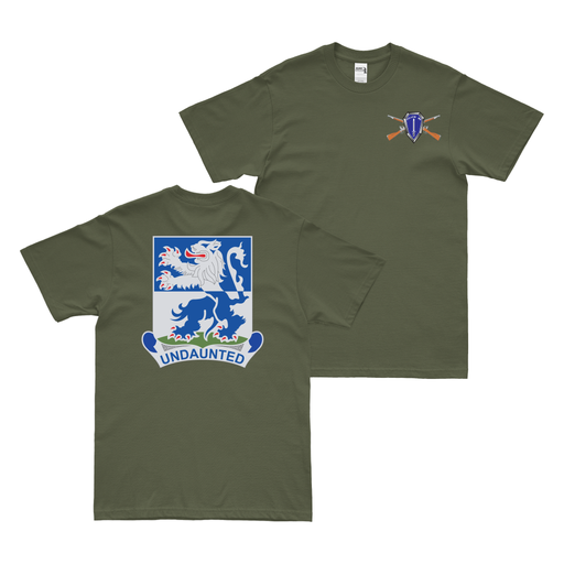 Double-Sided 119th Infantry Regiment T-Shirt Tactically Acquired   