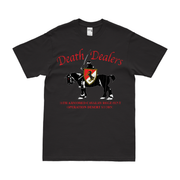 11th ACR 'Death Dealers' Desert Storm T-Shirt Tactically Acquired Black Distressed Small