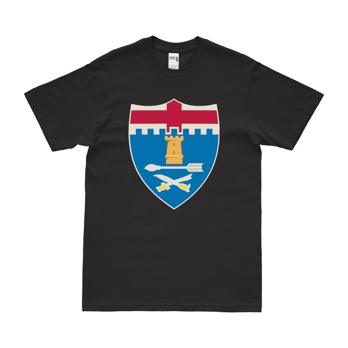 U.S. Army 11th Infantry Regiment Unit Logo Emblem T-Shirt Tactically Acquired Black Clean Small