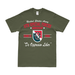 11th Special Forces Group (11th SFG) Since 1961 T-Shirt Tactically Acquired Military Green Clean Small