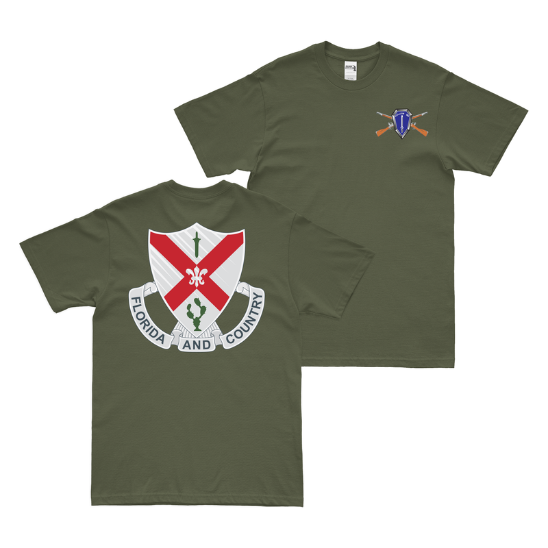 Double-Sided 124th Infantry Regiment T-Shirt