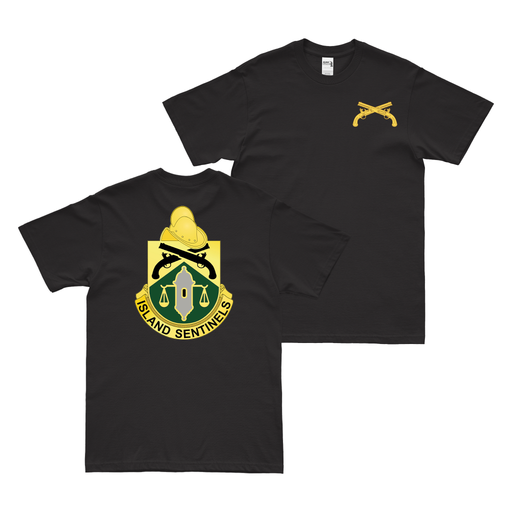 Double-Sided 124th Military Police Battalion T-Shirt Tactically Acquired   