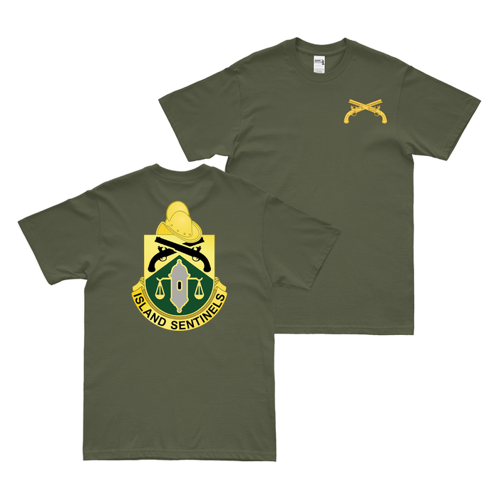 Double-Sided 124th Military Police Battalion T-Shirt Tactically Acquired   