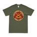 12th Marine Regiment WW2 Legacy T-Shirt Tactically Acquired Military Green Distressed Small