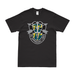 12th SFG (A) De Oppresso Liber Emblem T-Shirt Tactically Acquired Black Clean Small