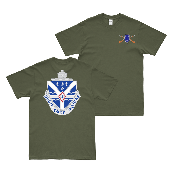 Double-Sided 131st Infantry Regiment T-Shirt Tactically Acquired   