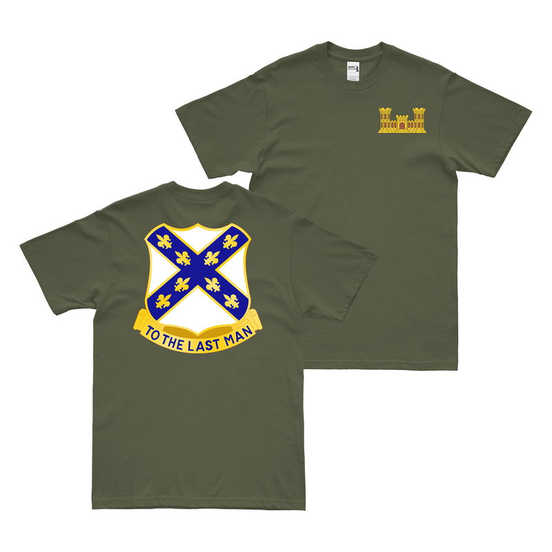 Double-Sided 133rd Engineer Battalion T-Shirt
