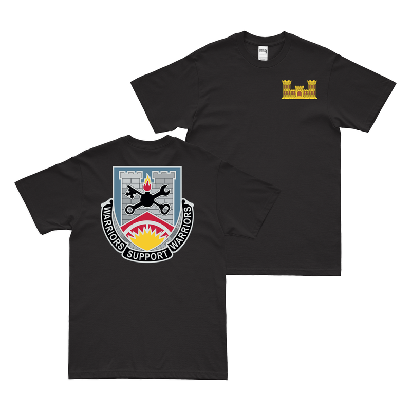 Double-Sided 142nd Engineer Battalion T-Shirt