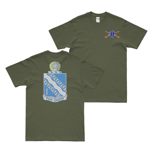 Double-Sided 144th Infantry Regiment T-Shirt Tactically Acquired   