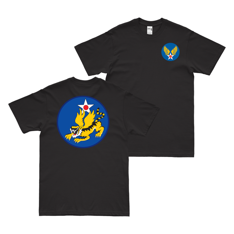 Double-Sided Fourteenth Air Force USAAF WW2 T-Shirt
