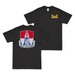 Double-Sided 153rd Engineer Battalion T-Shirt Tactically Acquired Black Small 