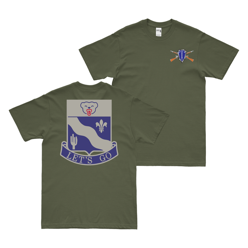 Double-Sided 153rd Infantry Regiment T-Shirt