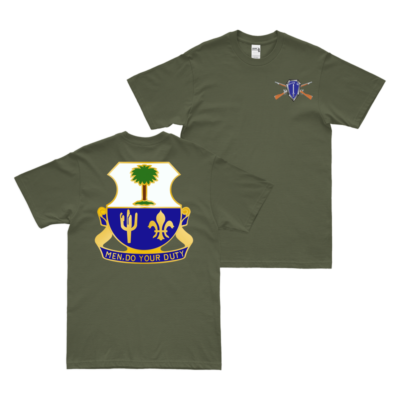 Double-Sided 163rd Infantry Regiment T-Shirt