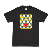 U.S. Army 16th Infantry Regiment Unit Logo Emblem T-Shirt Tactically Acquired Black Clean Small