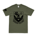 16th Engineer Battalion Insignia Outline T-Shirt Tactically Acquired Military Green Small 