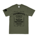 16th Engineer Battalion Whiskey Label T-Shirt Tactically Acquired Military Green Small 