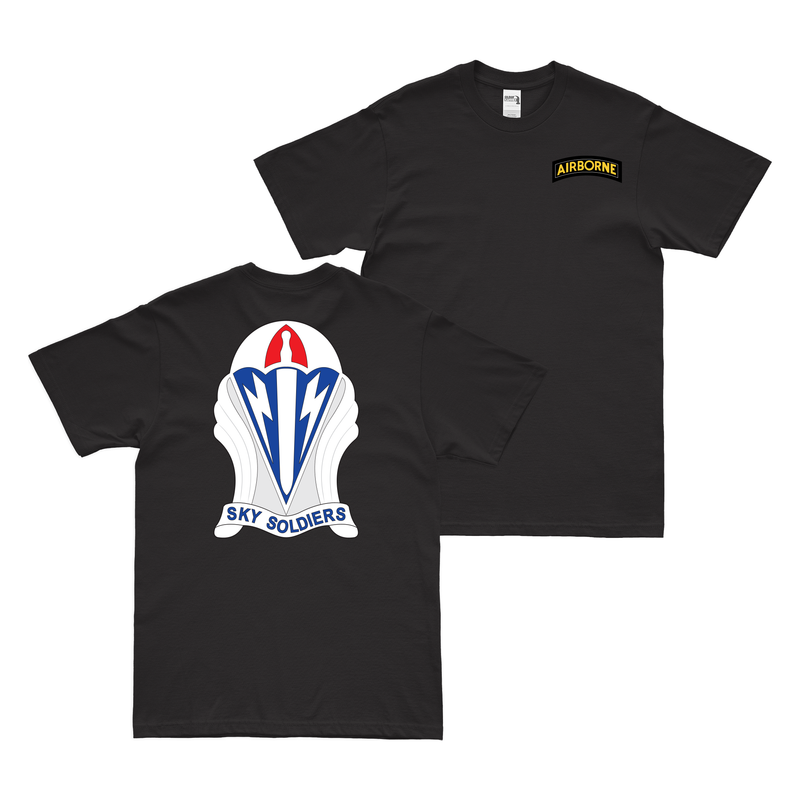 Double-Sided 173rd Airborne Brigade 'Sky Soldiers' T-Shirt