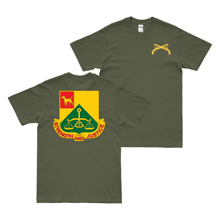 Double-Sided 175th Military Police Battalion T-Shirt Tactically Acquired   