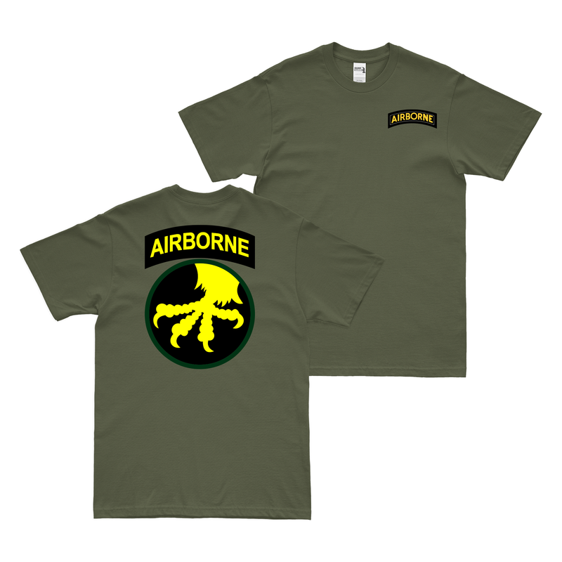 Double-Sided 17th Airborne Division T-Shirt