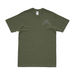 187th Infantry Regiment Left Chest Crossed Rifles T-Shirt Tactically Acquired Military Green Small 