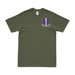 187th Infantry 'Rakkasans' Left Chest Emblem T-Shirt Tactically Acquired Military Green Small 