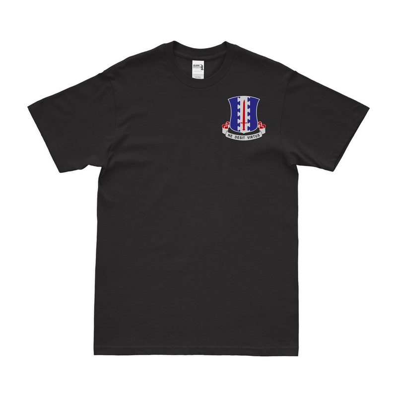 187th Infantry 'Rakkasans' Left Chest Emblem T-Shirt
