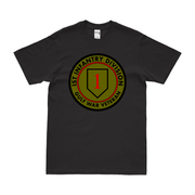 1st Infantry Division Gulf War Veteran Emblem T-Shirt Tactically Acquired Small Black 