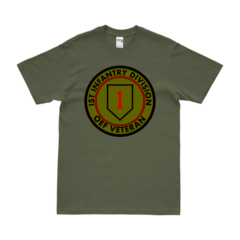 1st Infantry Division OEF Veteran Emblem T-Shirt
