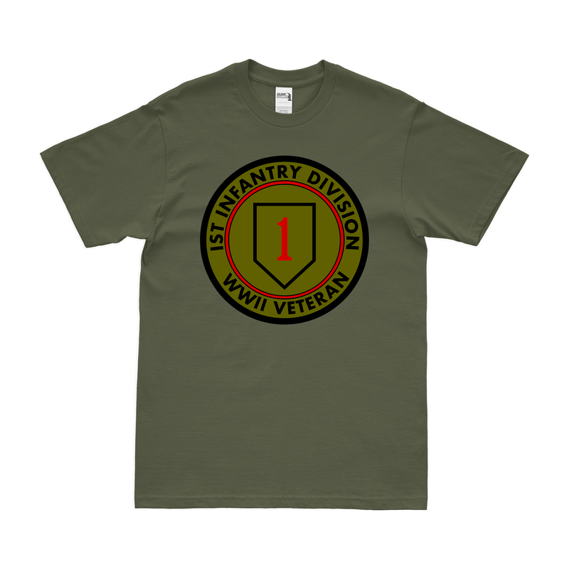 1st Infantry Division WWII Veteran Emblem T-Shirt