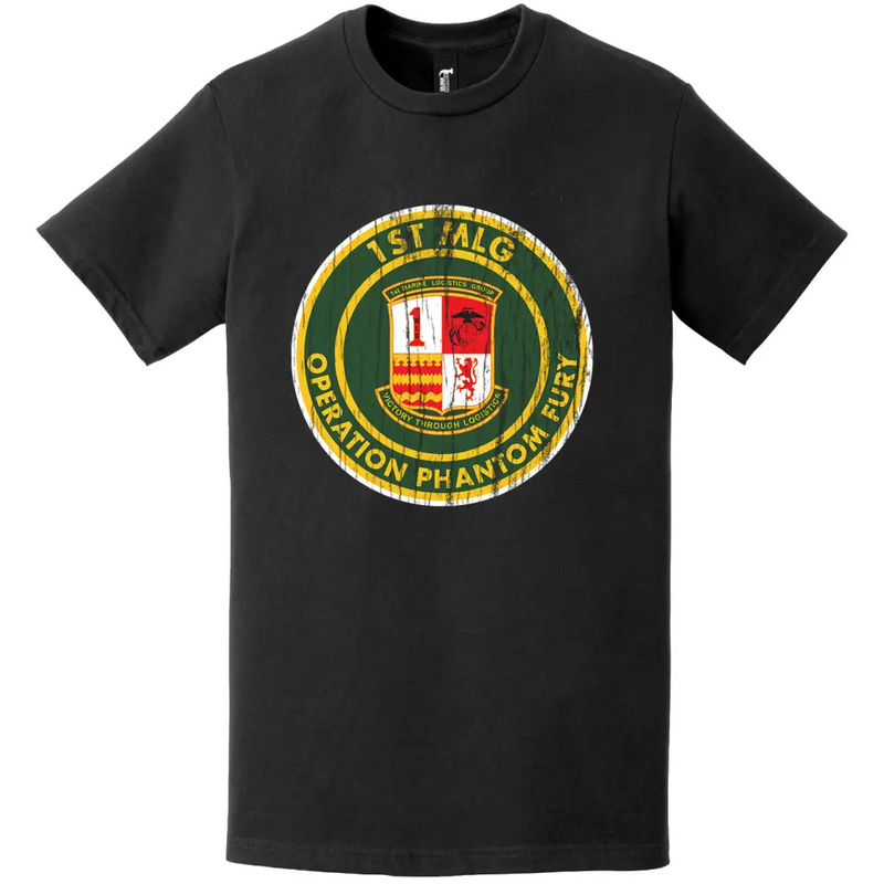 Distressed 1st MLG Operation Phantom Fury T-Shirt