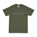 1st Tank Battalion 'Steel on Target' Motto USMC T-Shirt Tactically Acquired Military Green Small 