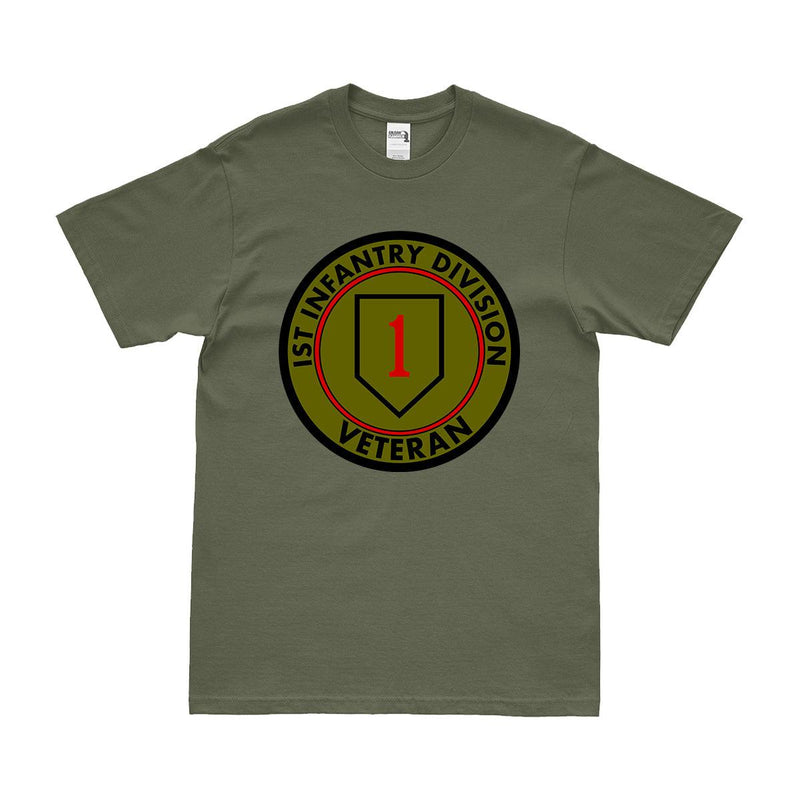 1st Infantry Division Veteran Emblem T-Shirt