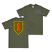 Double-Sided 1st Infantry Division CSIB T-Shirt Tactically Acquired Small Military Green 