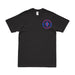 1st Marine Division 'The Old Breed' Motto Left Chest Emblem T-Shirt Tactically Acquired Black Small 