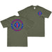 Double-Sided 1st Marine Division Old Breed T-Shirt Tactically Acquired Small Military Green 