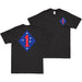 Double-Sided 1st Marine Division Afghanistan Logo T-Shirt Tactically Acquired Small Black 