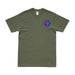 1st Marine Division Afghanistan Left Chest Emblem T-Shirt Tactically Acquired Military Green Small 