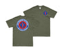 Double-Sided 1st Marine Division Gulf War Veteran T-Shirt Tactically Acquired Small Military Green 