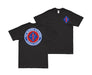 Double-Sided 1st Marine Division Vietnam Veteran T-Shirt Tactically Acquired Small Black 