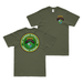 Double-Sided 1st Ranger Battalion Combat Veteran T-Shirt Tactically Acquired Military Green Small 
