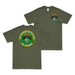 Double-Sided 1st Ranger Battalion OIF Veteran T-Shirt Tactically Acquired Military Green Small 