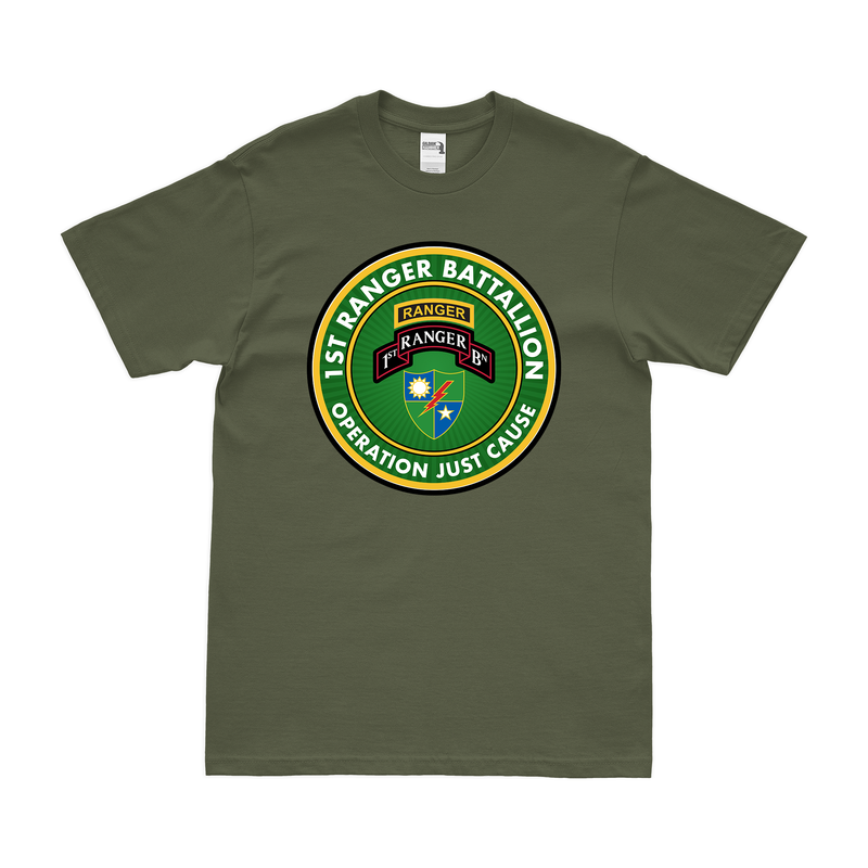 1st Ranger Battalion Operation Just Cause T-Shirt