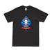 1st Recon Bn Emblem USMC T-Shirt Tactically Acquired Black Clean Small