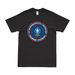 1st Recon Bn Combat Veteran T-Shirt Tactically Acquired Black Distressed Small