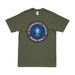 1st Recon Bn WW2 Legacy T-Shirt Tactically Acquired Military Green Distressed Small