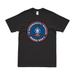 1st Recon Bn WW2 Legacy T-Shirt Tactically Acquired Black Distressed Small